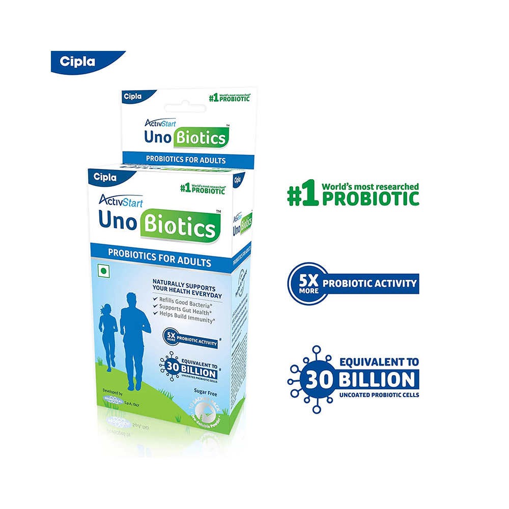 ActivStart UnoBiotics Probiotics Sachet for Adults' Gut Health | Sugar Free Sugar Free - Image 4