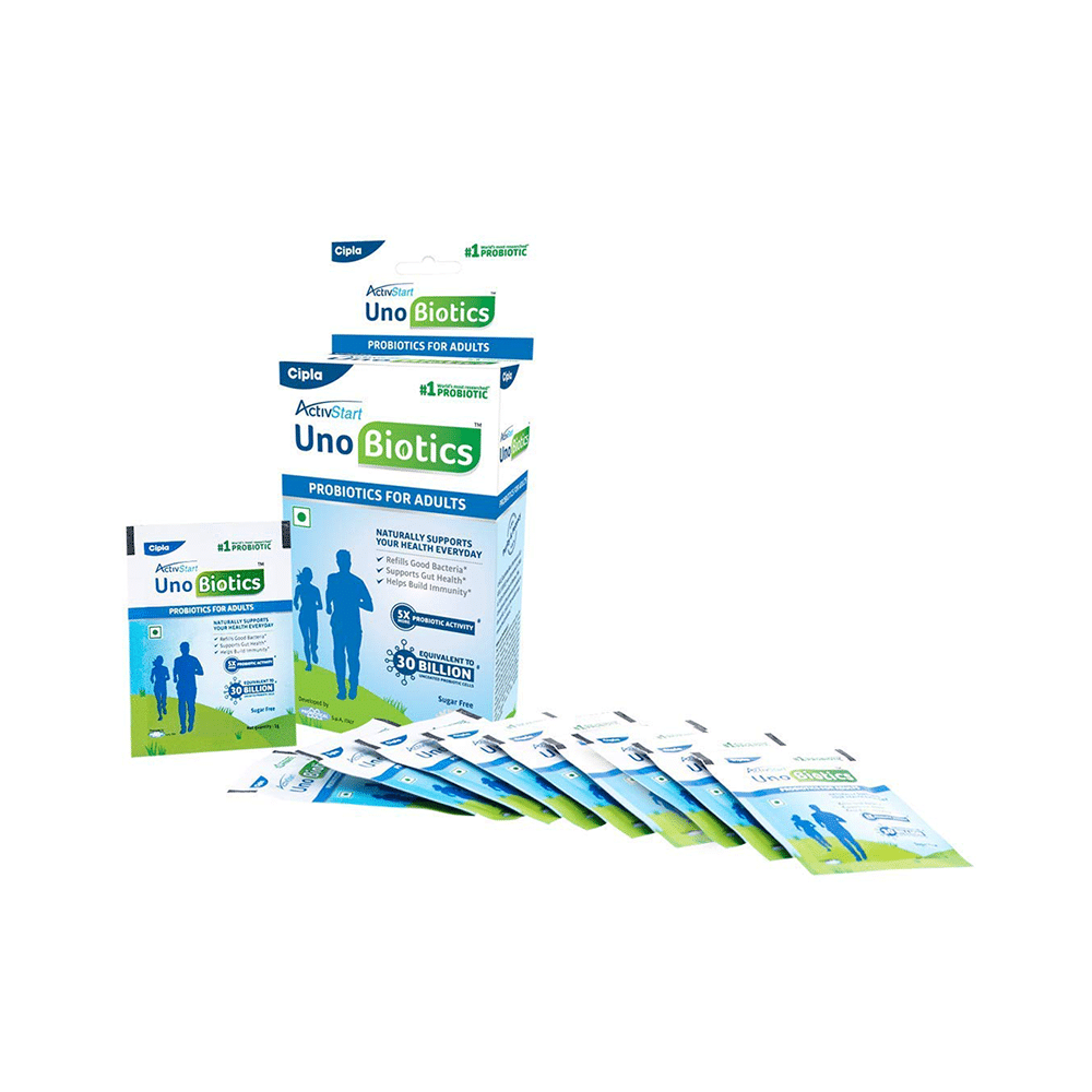 ActivStart UnoBiotics Probiotics Sachet for Adults' Gut Health | Sugar Free Sugar Free - Image 3