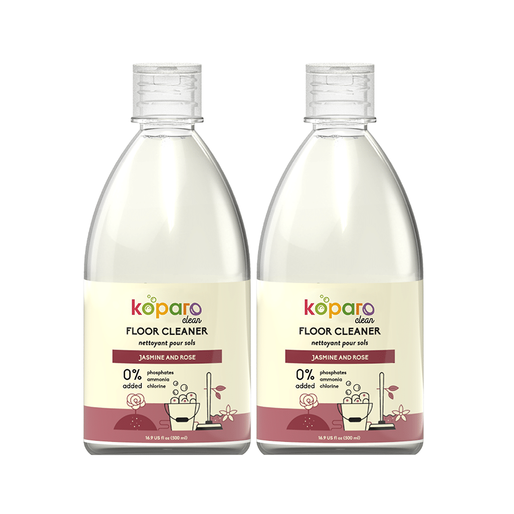 Koparo Jasmine and Rose Floor Cleaner (500ml Each) - Image 1