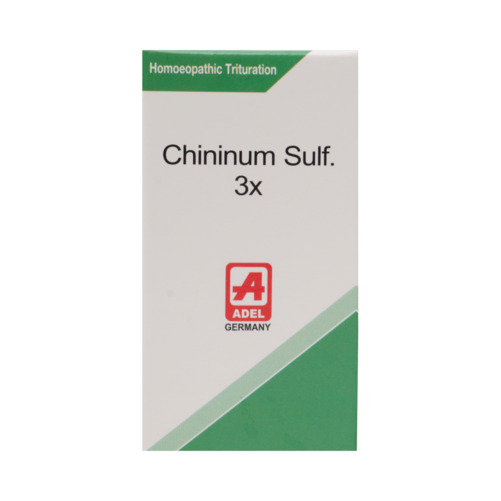 ADEL Chininum Sulf Trituration Tablet 3X - Image 2