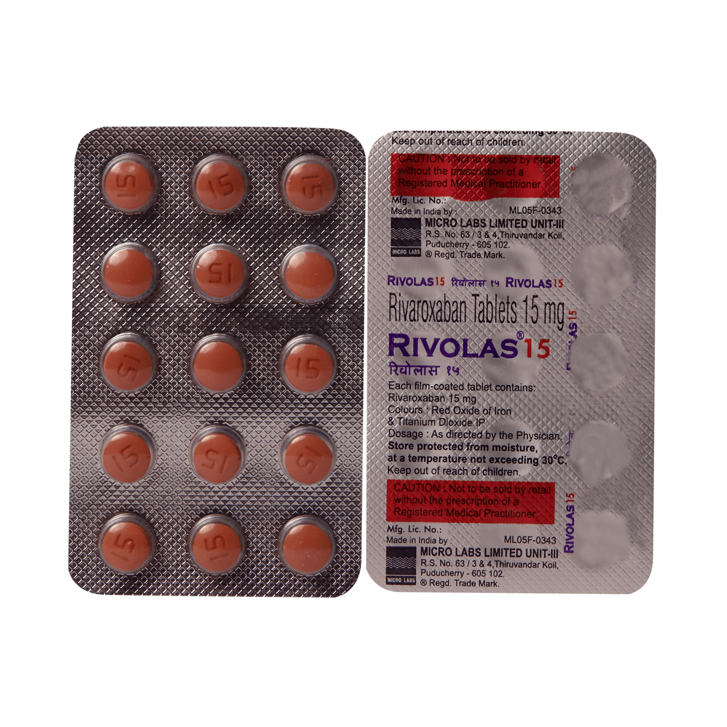 Rivolas 15 Tablet - Image 1