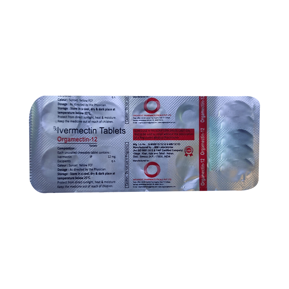 Orgamectin 12 Tablet