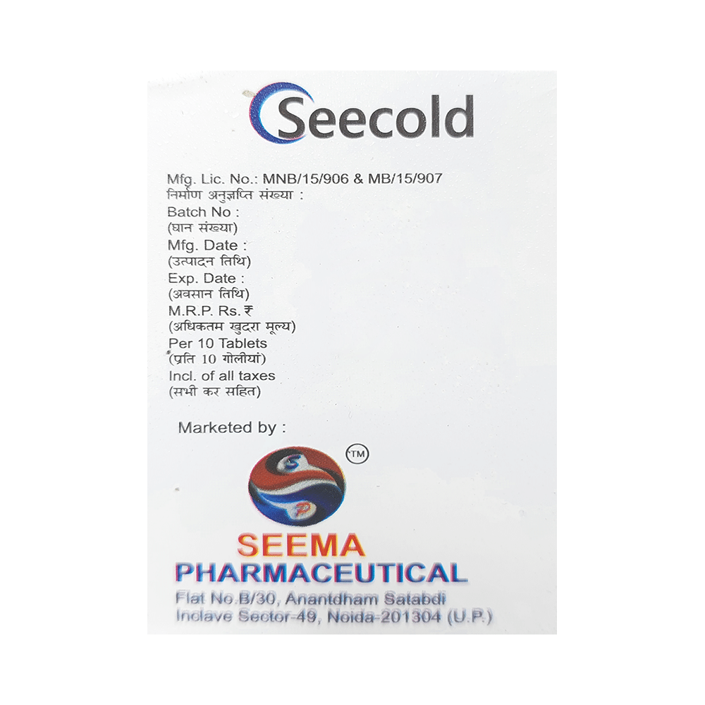 Seecold Tablet - Image 2