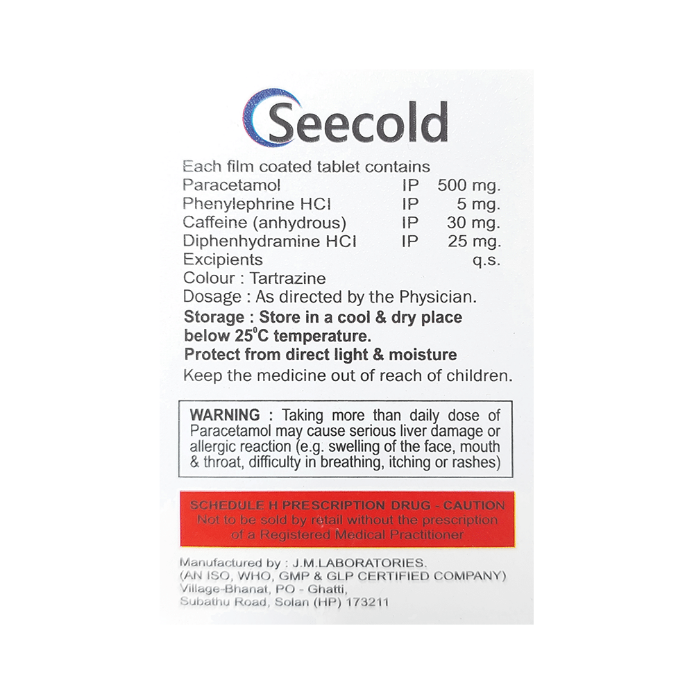 Seecold Tablet - Image 3