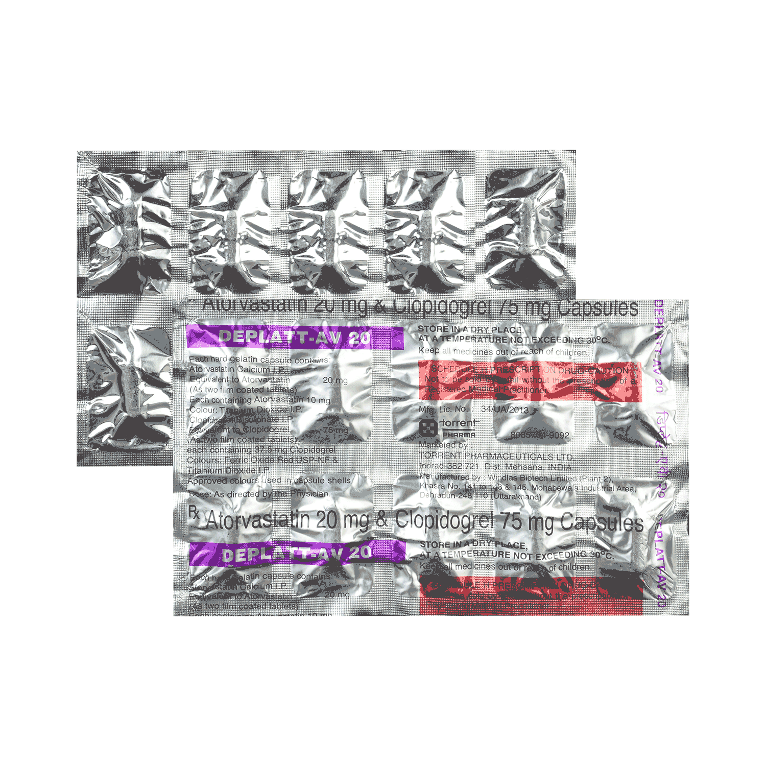 Deplatt-AV 20 Capsule