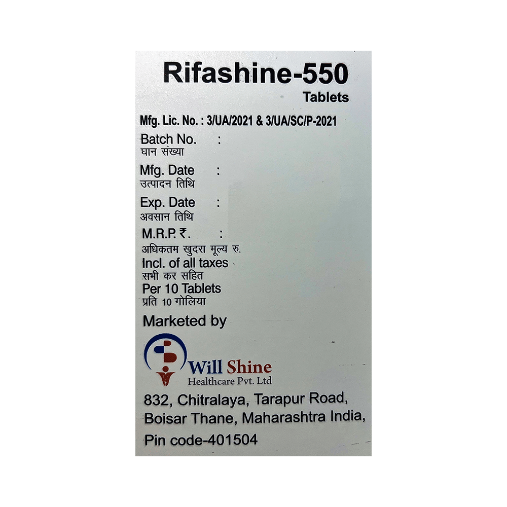 Rifashine 550 Tablet - Image 3