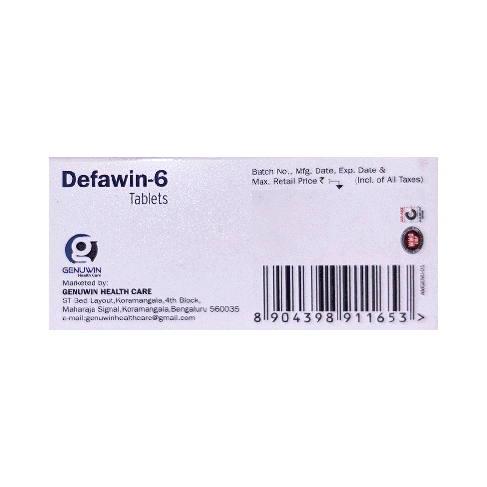 Defawin 6 Tablet - Image 3