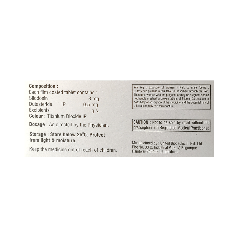 Sildotel-D8 Tablet - Image 2