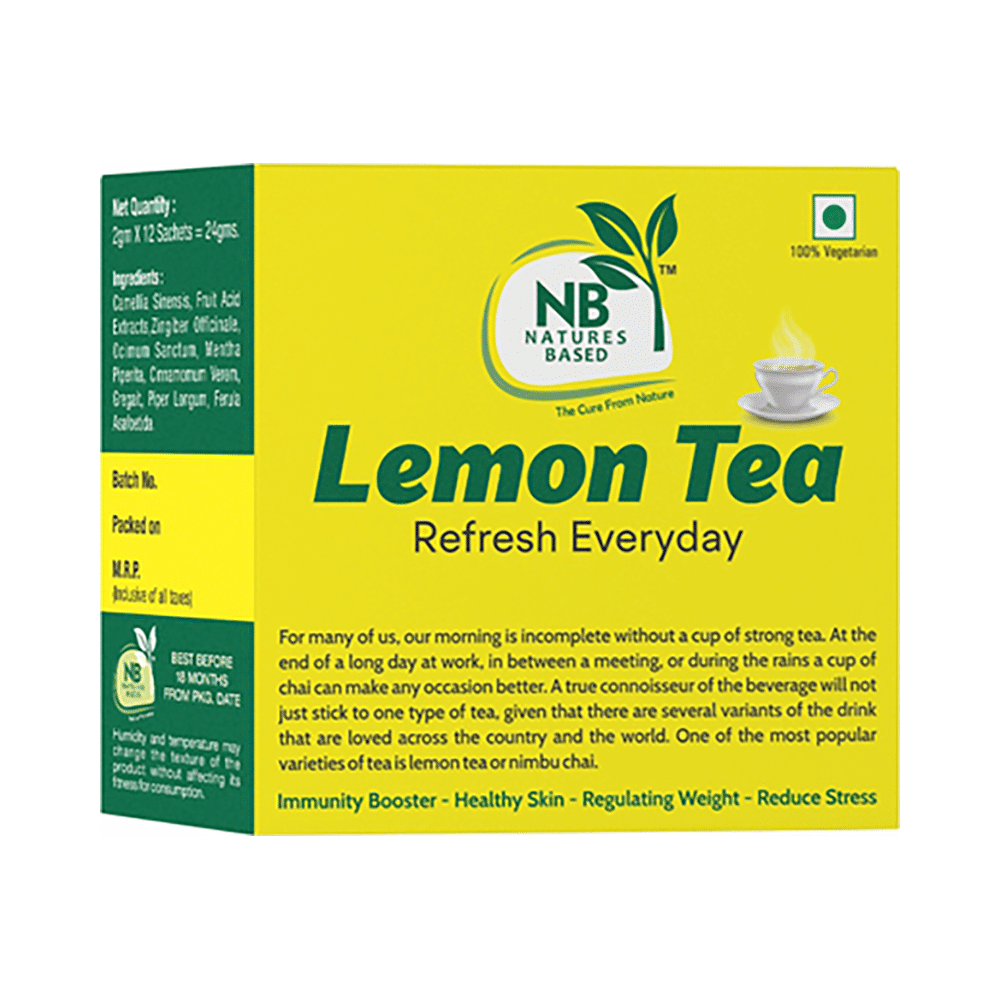Natures Based Lemon Tea (2gm Each) - Image 1