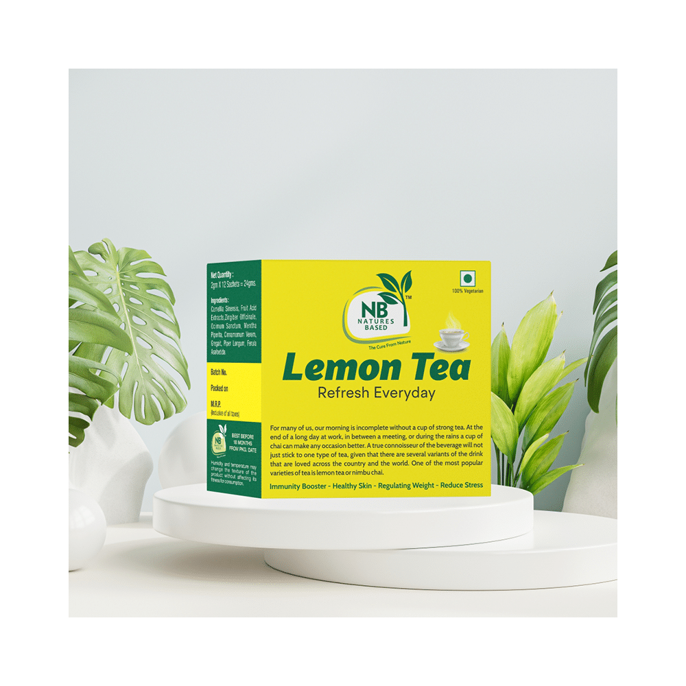 Natures Based Lemon Tea (2gm Each) - Image 4