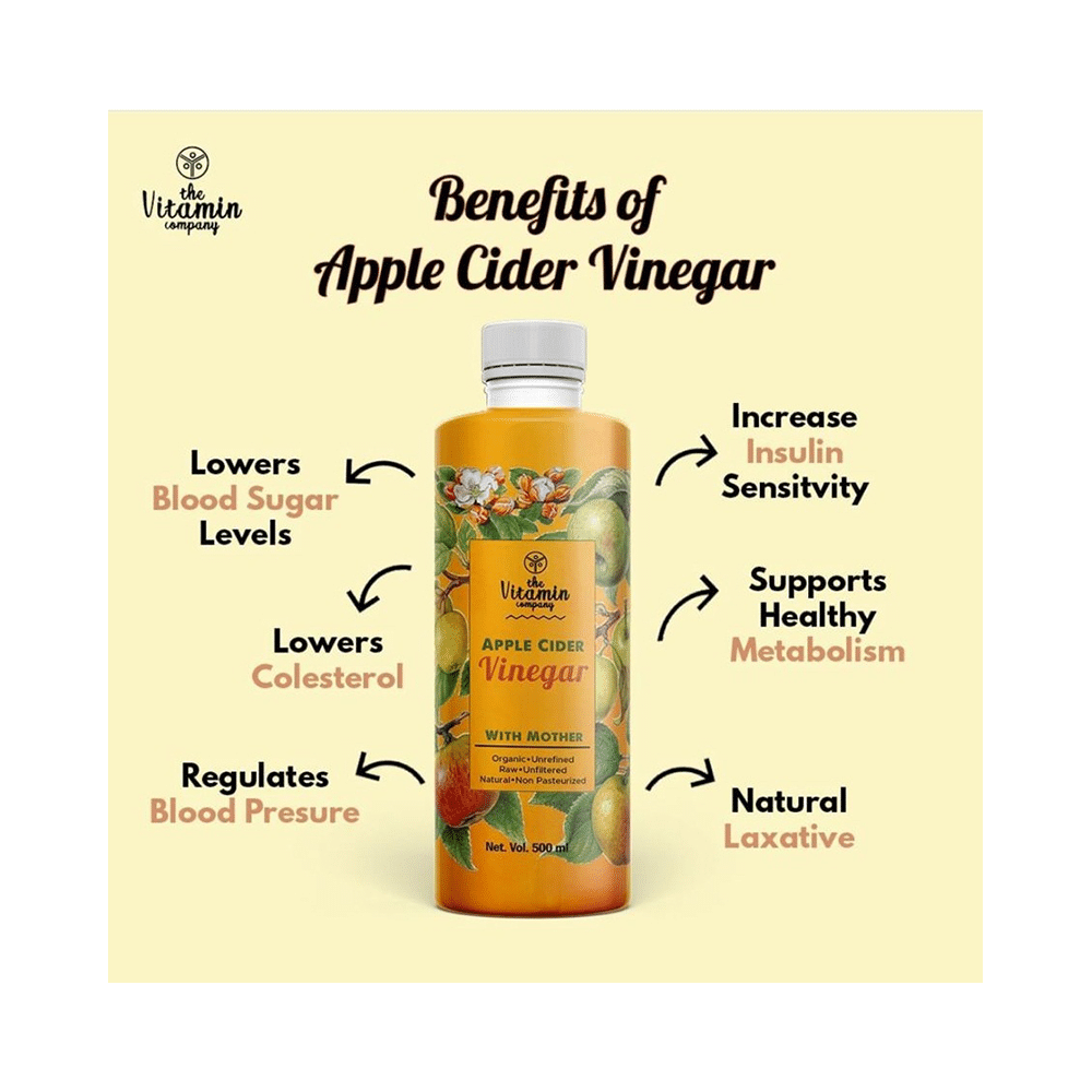 The Vitamin Company Apple Cider Vinegar with Ginger Garlic Lemon & Honey - Image 4