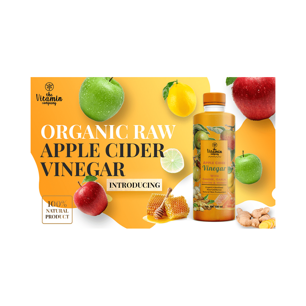 The Vitamin Company Apple Cider Vinegar with Ginger Garlic Lemon & Honey - Image 6