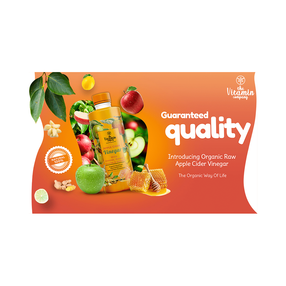 The Vitamin Company Apple Cider Vinegar with Ginger Garlic Lemon & Honey - Image 5