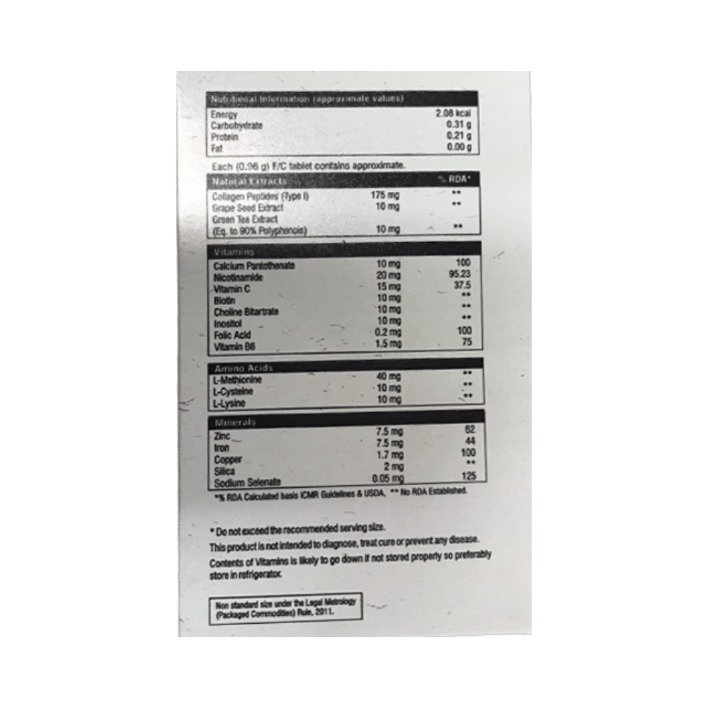 HairFul Tablet for Women & Men Hair Care (10 Each) - Image 2