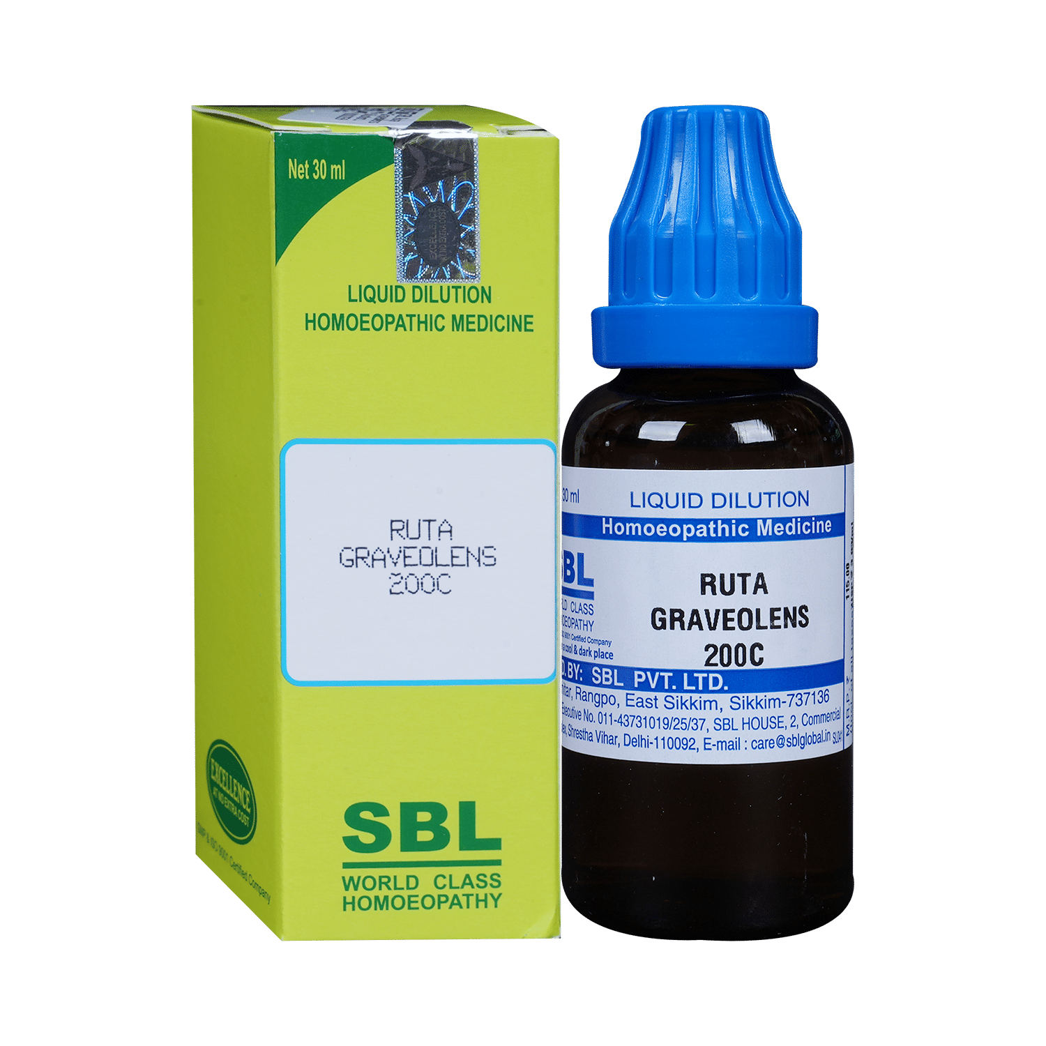 SBL Ruta Graveolens Dilution 200 CH