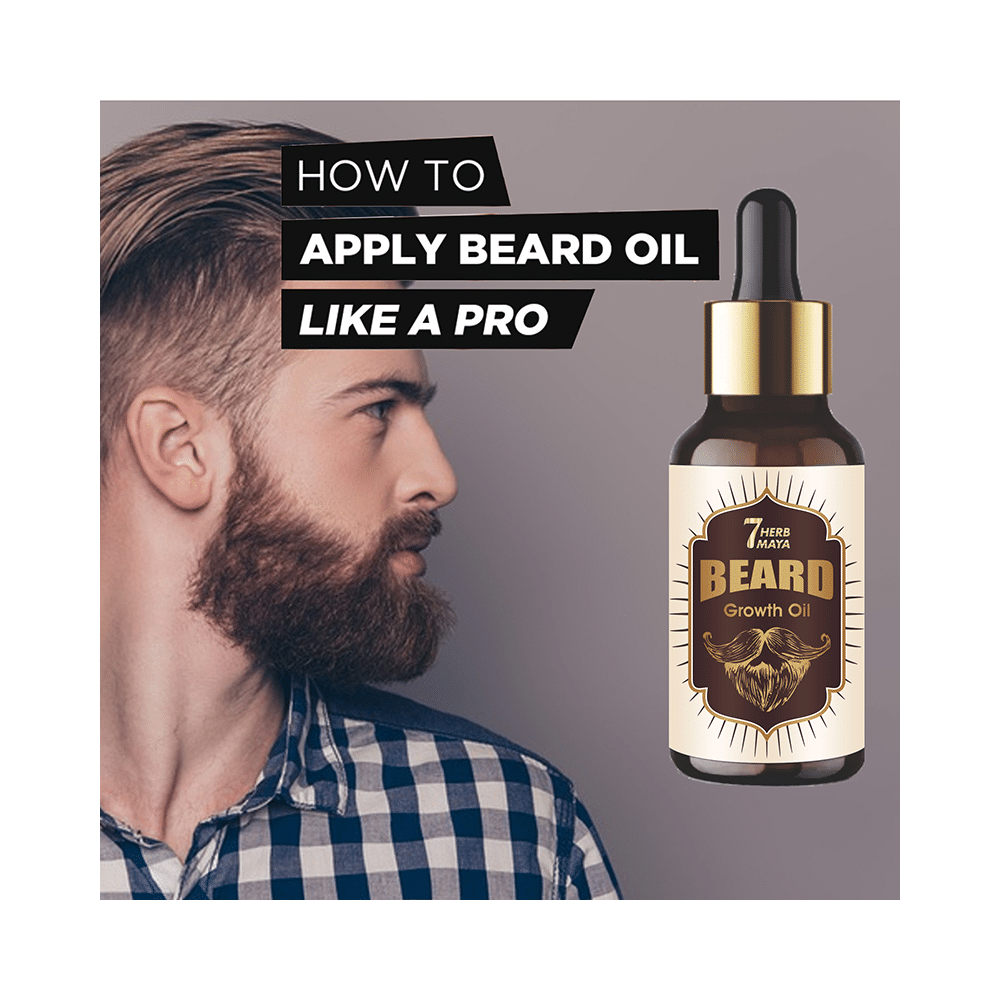 7Herbmaya Beard Growth Oil - Image 4