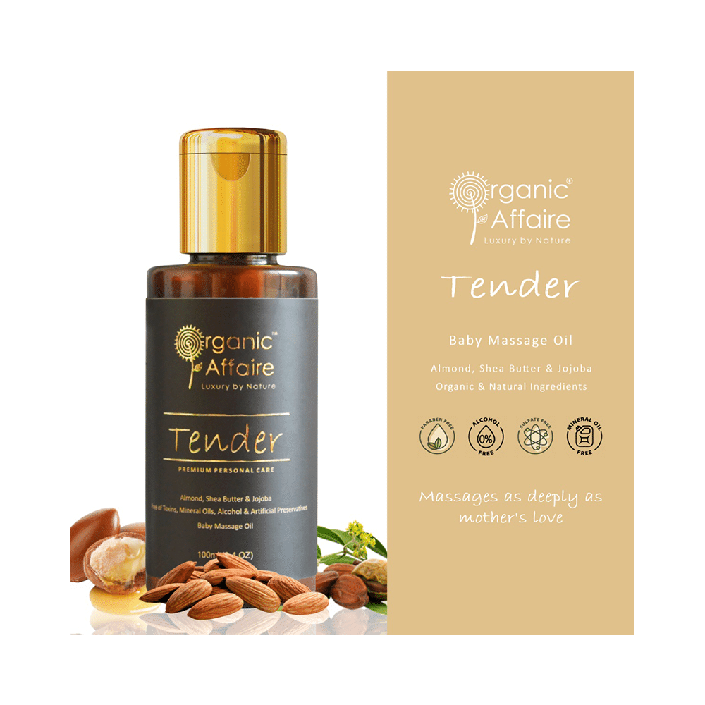 Organic Affaire Tender Baby Massage Oil - Image 3