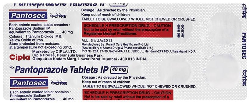 Pantosec Tablet - Image 1