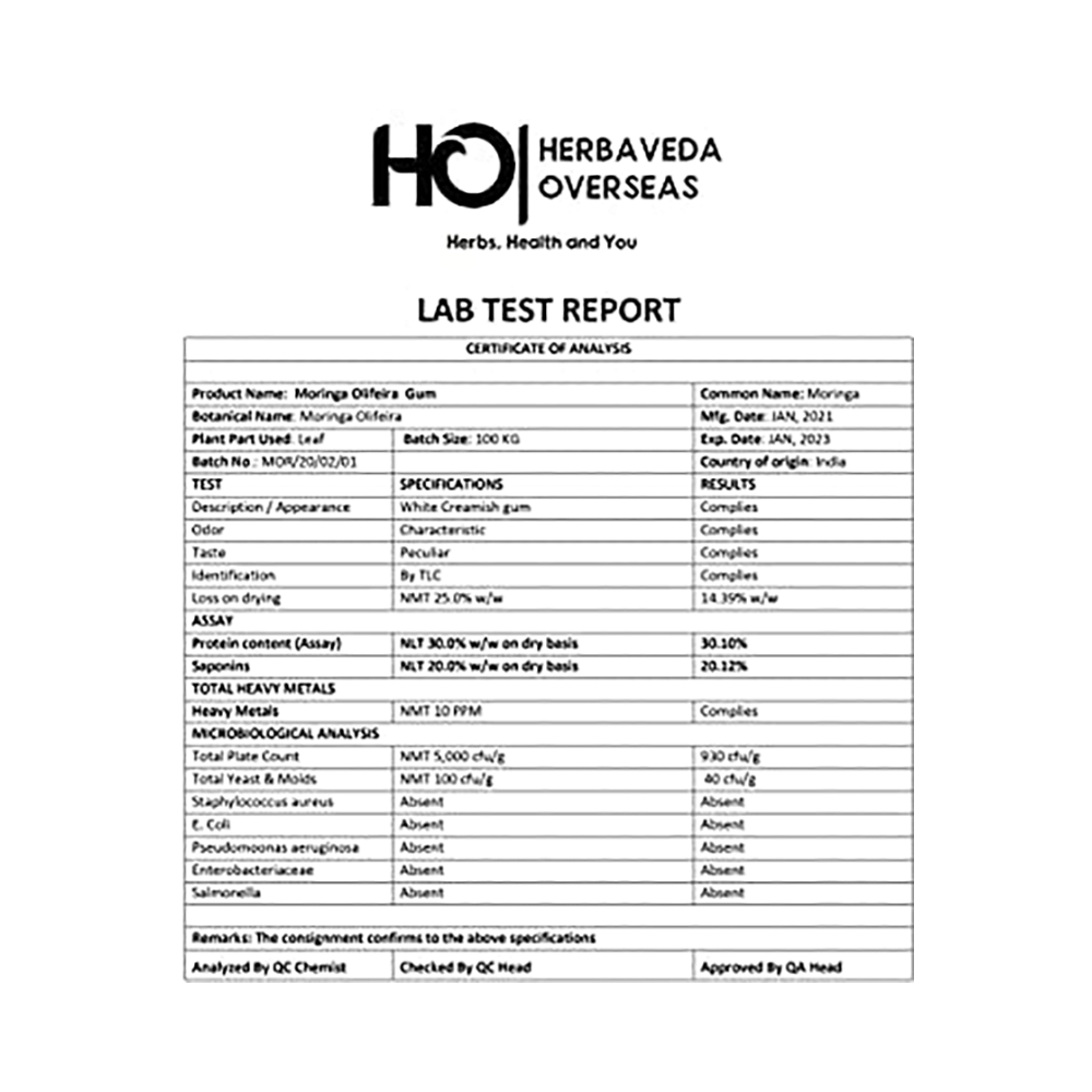 Herbaveda White Moringa Gum - Image 3