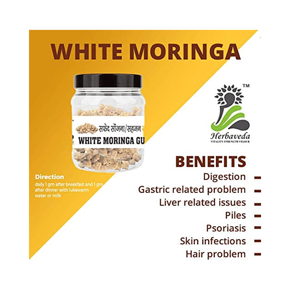 Herbaveda White Moringa Gum - Image 4