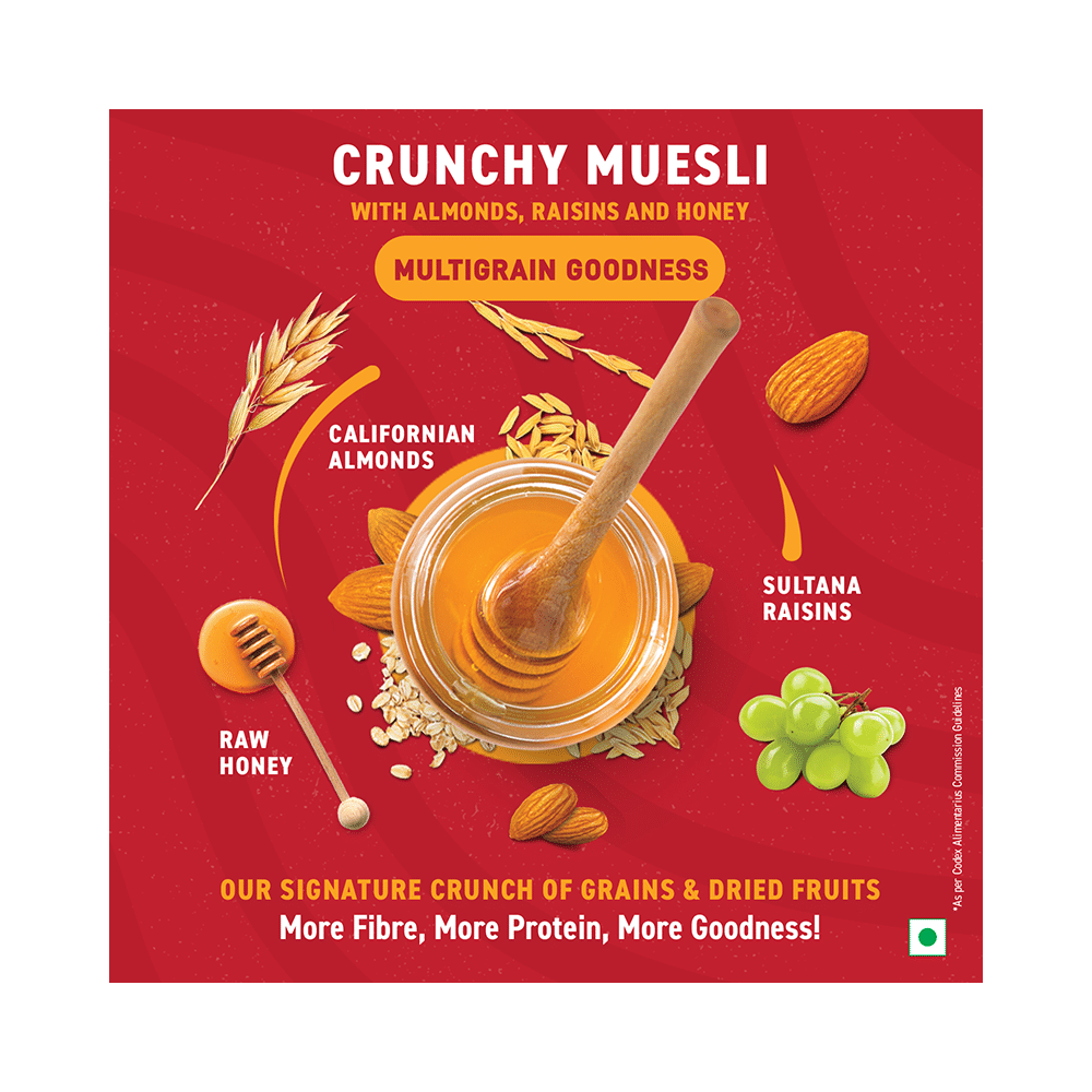 Bagrry's Crunchy Muesli with Almonds, Raisins & Honey - Image 5