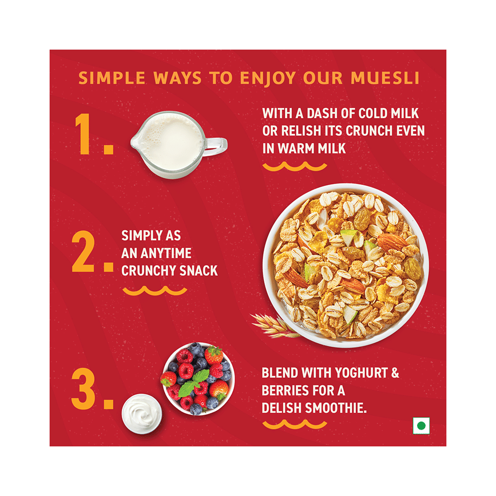 Bagrry's Crunchy Muesli with Almonds, Raisins & Honey - Image 4