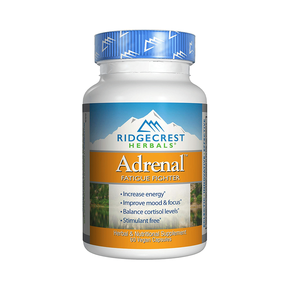RidgeCrest Herbals Adrenal Fatigue Fighter Vegan Capsule - Image 1