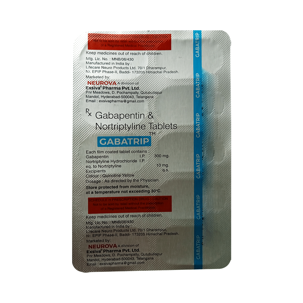 Gabatrip Tablet - Image 2