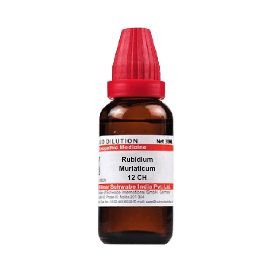 Dr Willmar Schwabe India Rubidium Muriaticum Dilution 12 CH - Image 1