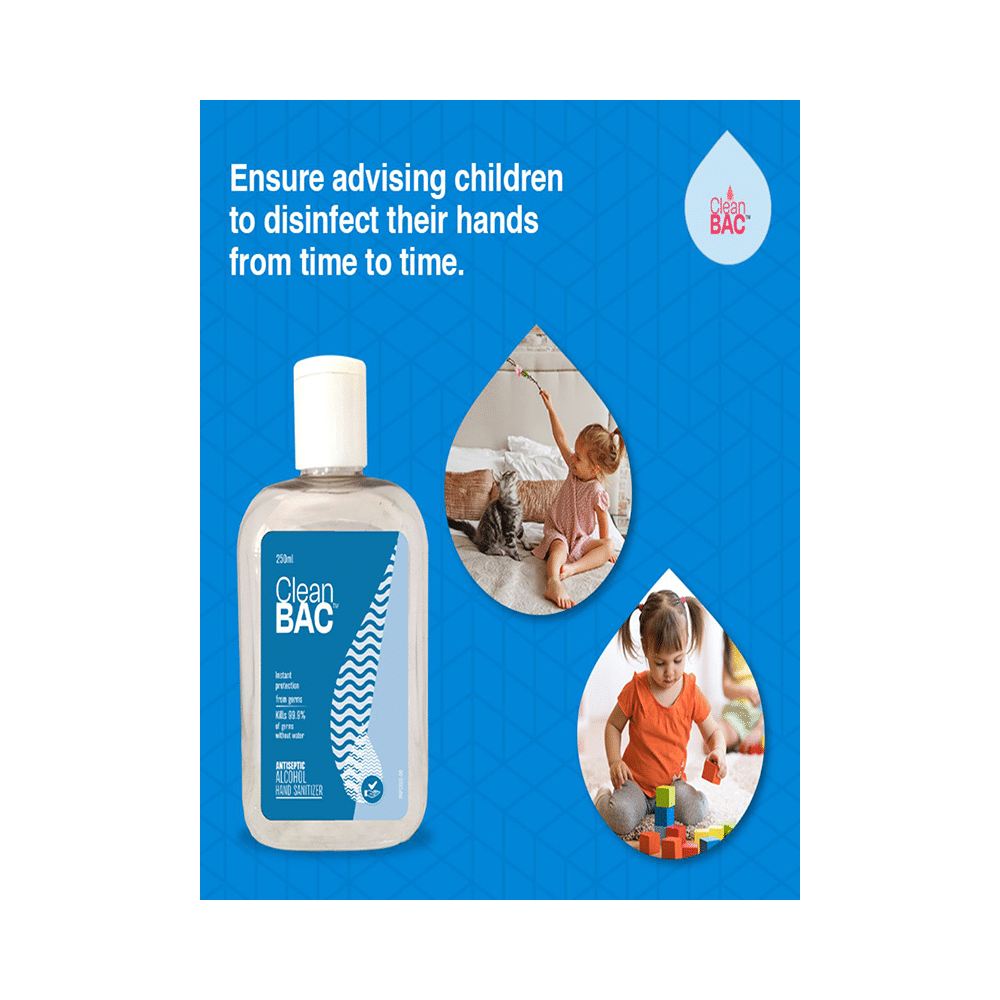 CleanBAC Antiseptic Alcohol Hand Sanitizer - Image 4