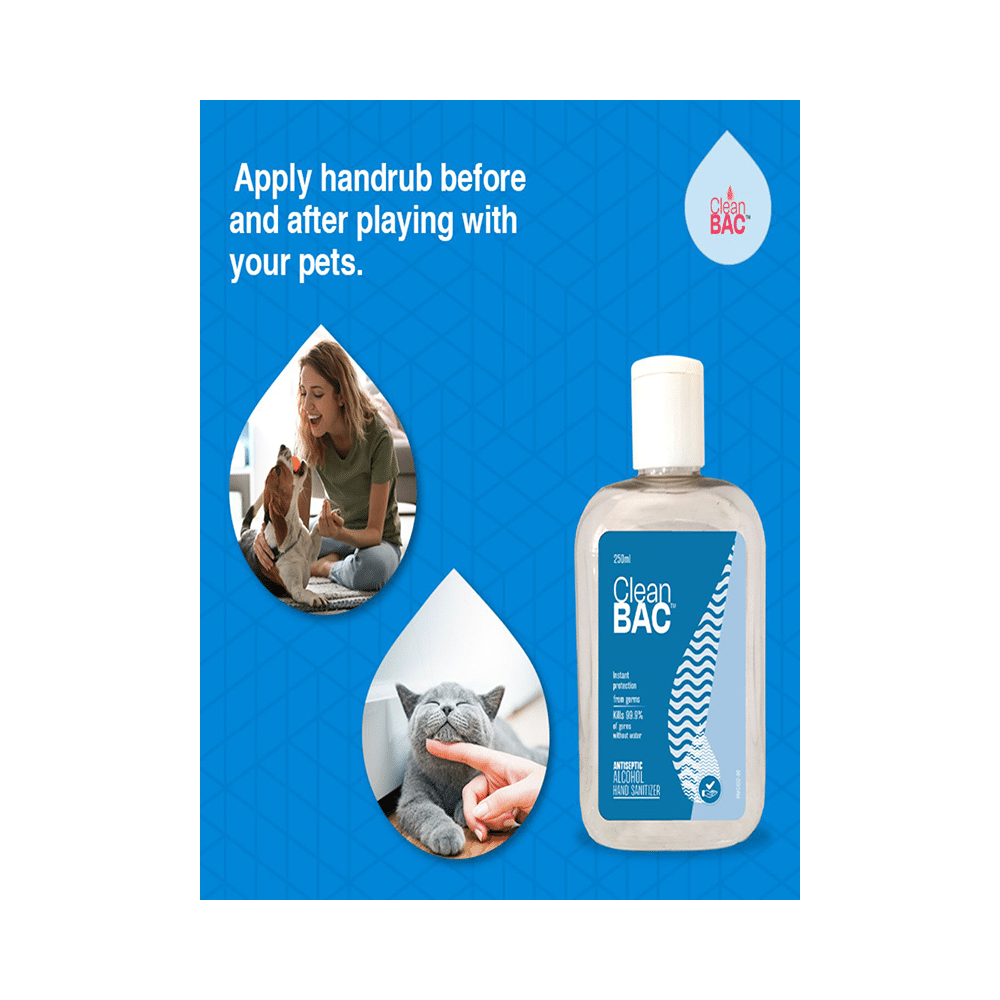 CleanBAC Antiseptic Alcohol Hand Sanitizer - Image 3