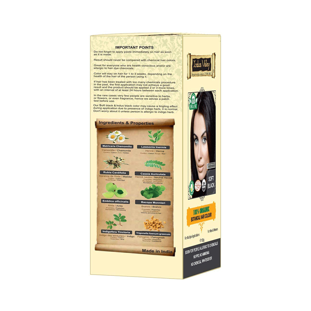 Indus Valley Soft Black Botanical Hair Colour - Image 4