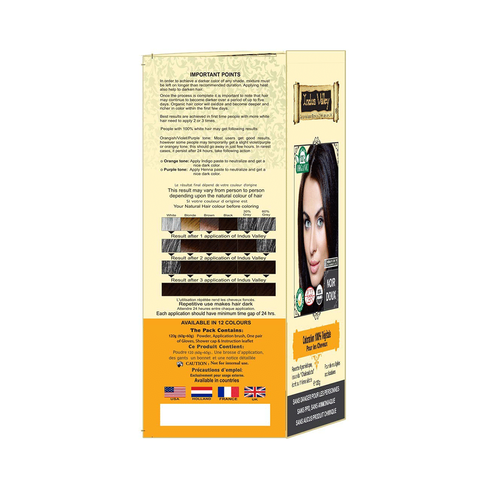 Indus Valley Soft Black Botanical Hair Colour - Image 2