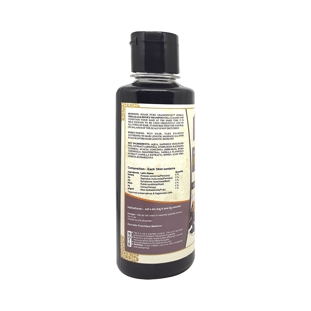 Khadi Pure Herbal Shikakai & Honey Shampoo (210ml Each) - Image 2