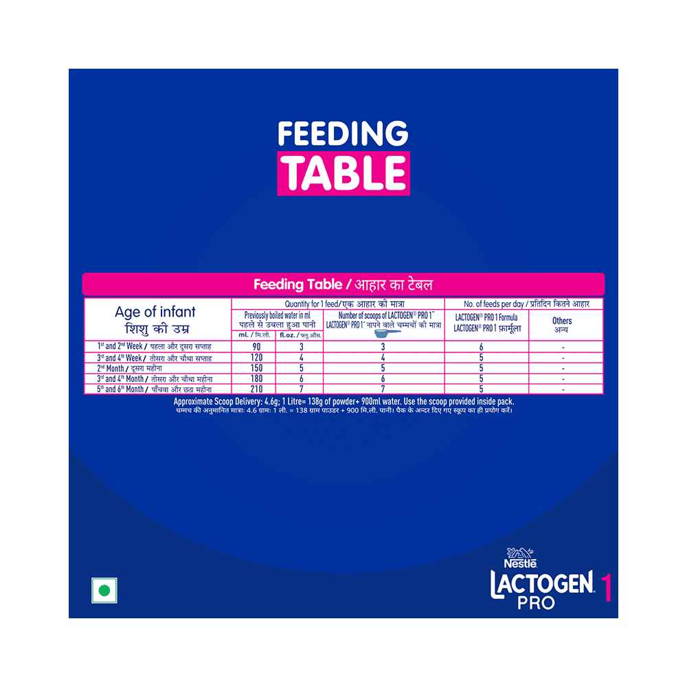 Nestle Lactogen Pro 1, Infant Formula Up To 6 Months With Probiotic And Prebiotics Refill - Image 7