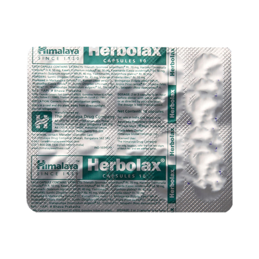 Himalaya Herbolax Capsule - Image 5