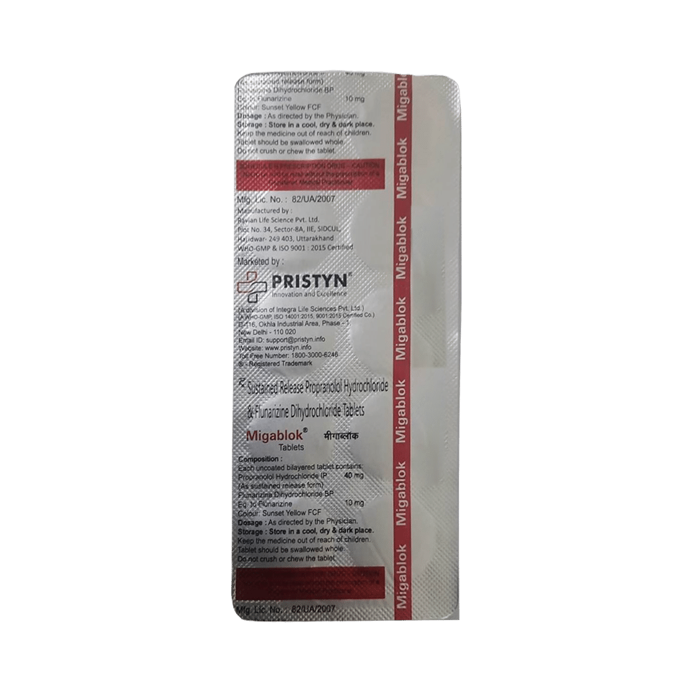 Migablok 40mg/10mg Tablet - Image 3
