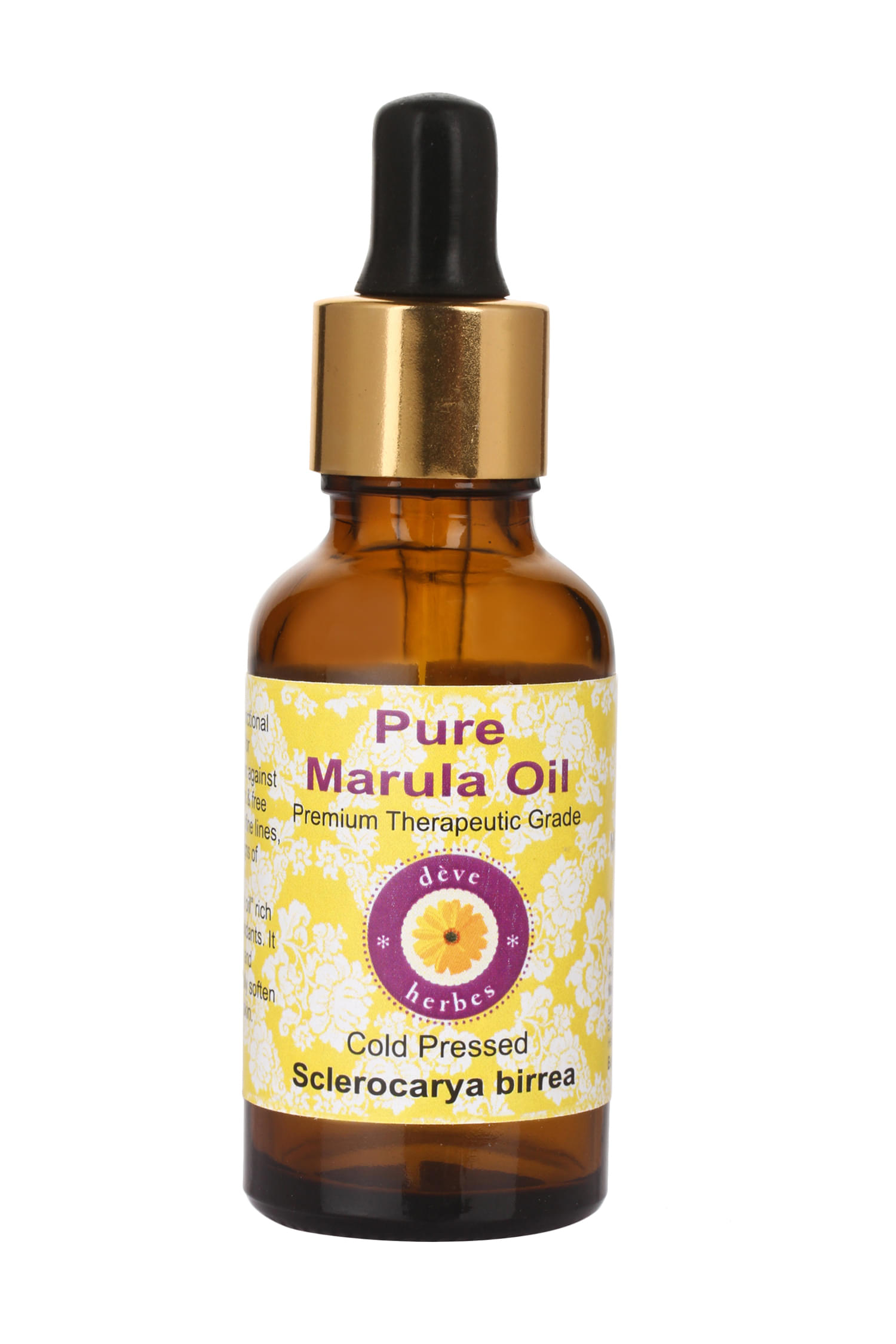 Deve Herbes Pure Marula/Sclerocarya Birrea Cold Pressed Oil - Image 2