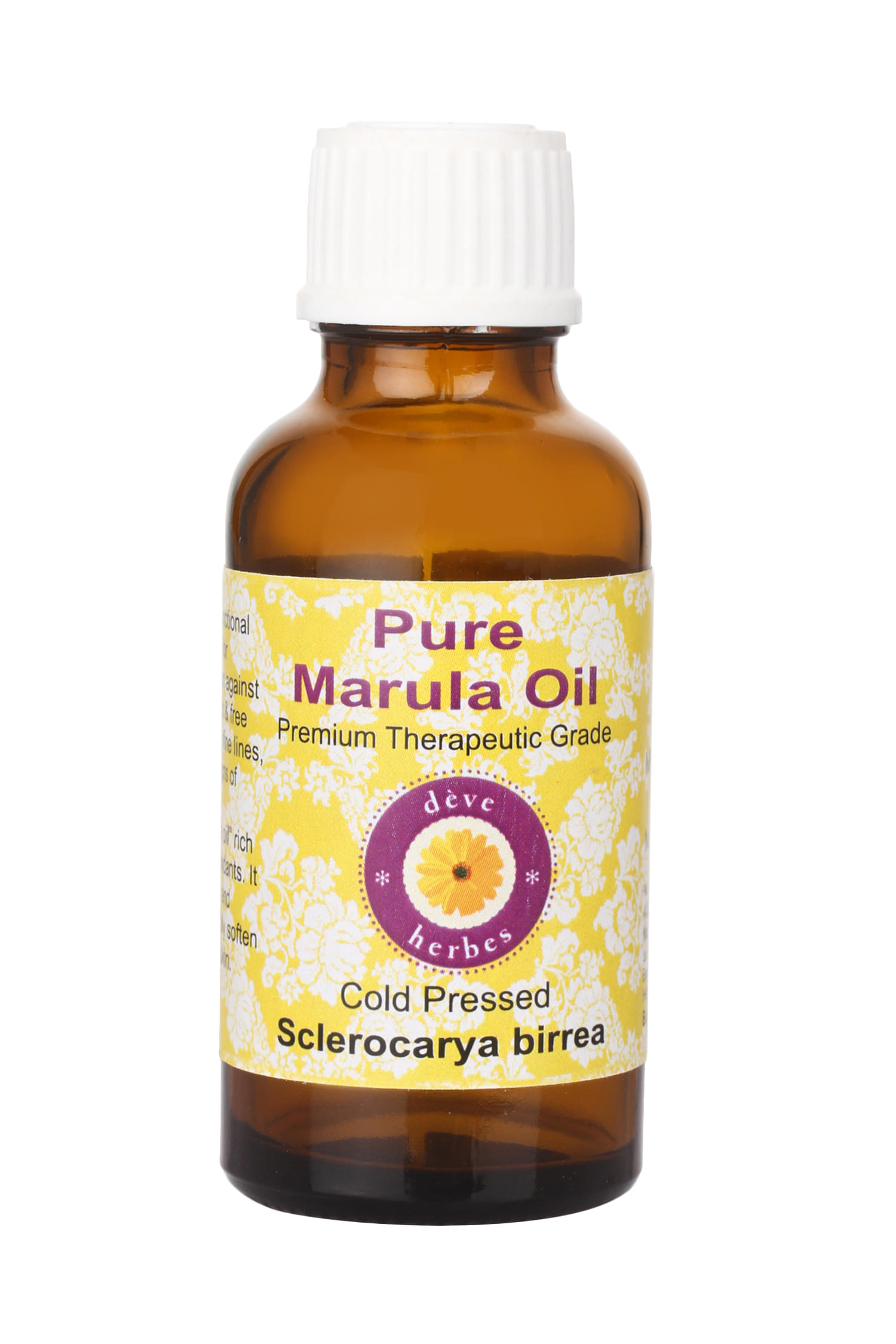 Deve Herbes Pure Marula/Sclerocarya Birrea Cold Pressed Oil - Image 1