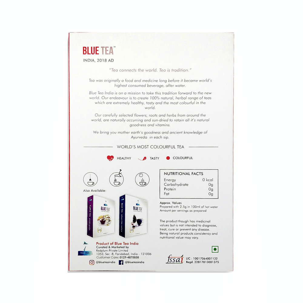 Blue Tea Egyptian Hibiscus Ginger Flush - Image 2