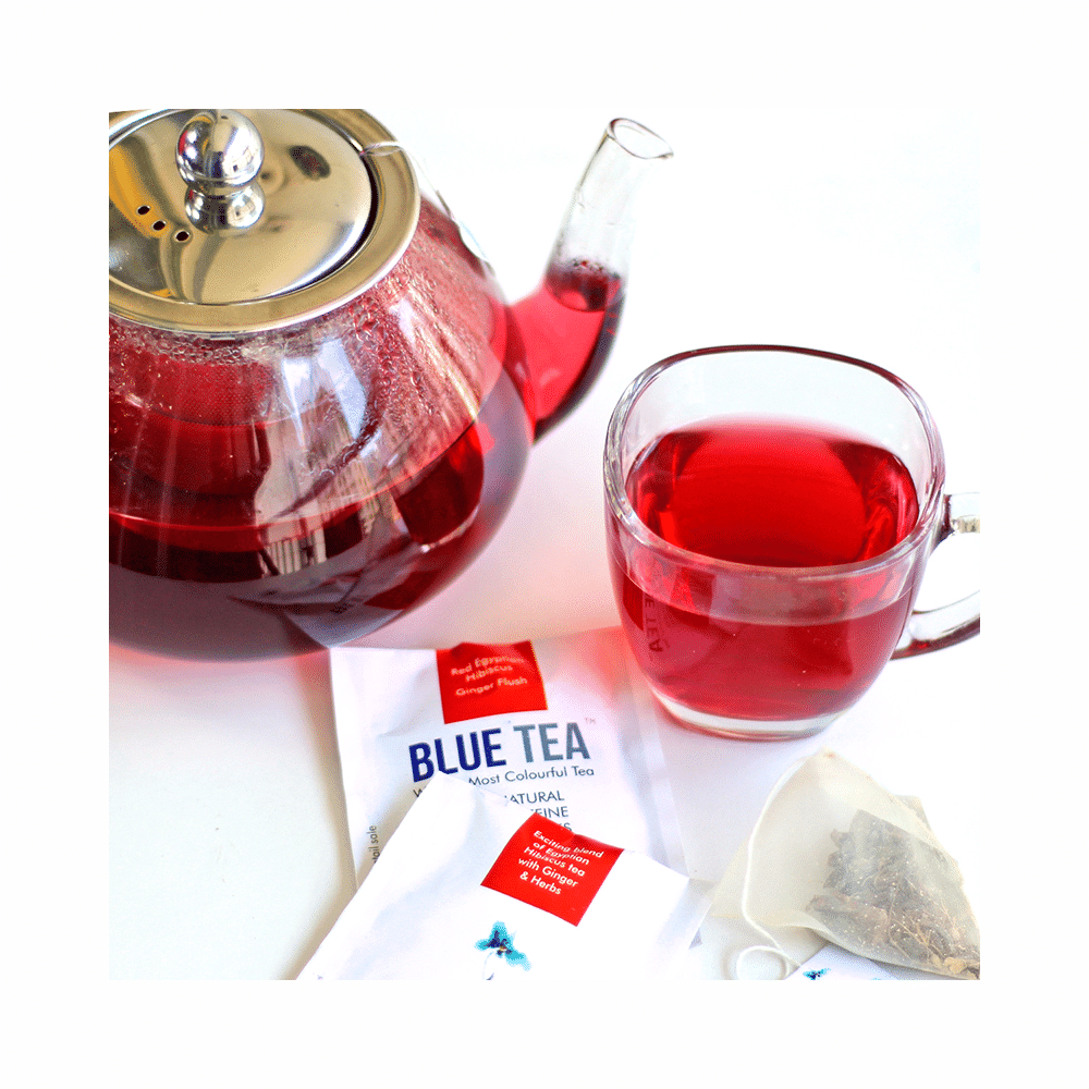 Blue Tea Egyptian Hibiscus Ginger Flush - Image 3