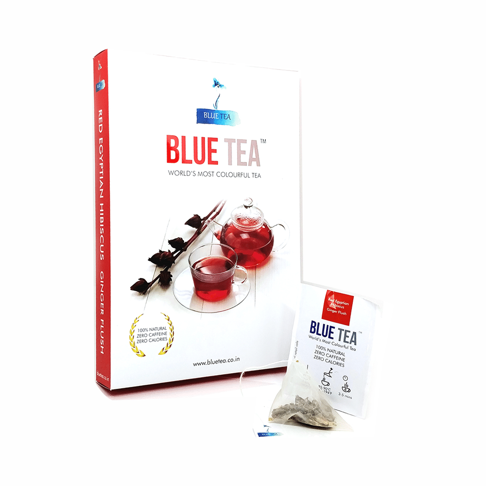 Blue Tea Egyptian Hibiscus Ginger Flush - Image 1
