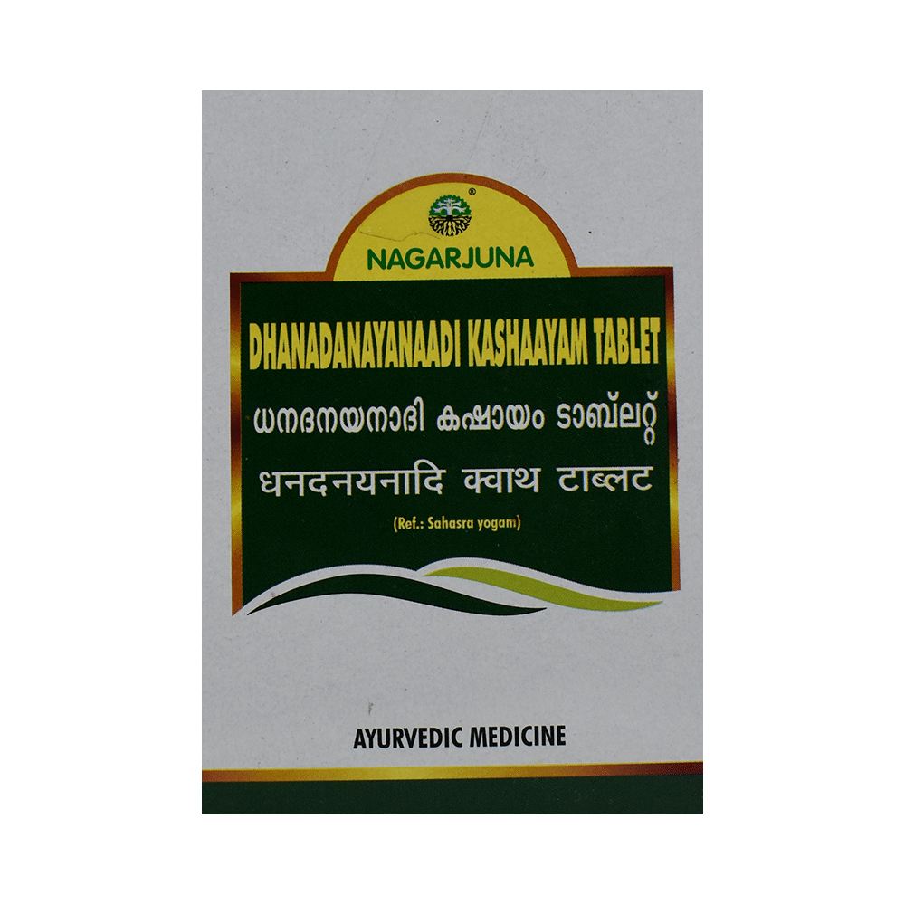 Nagarjuna Dhanadanayanaadi Kashaayam Tablet - Image 1