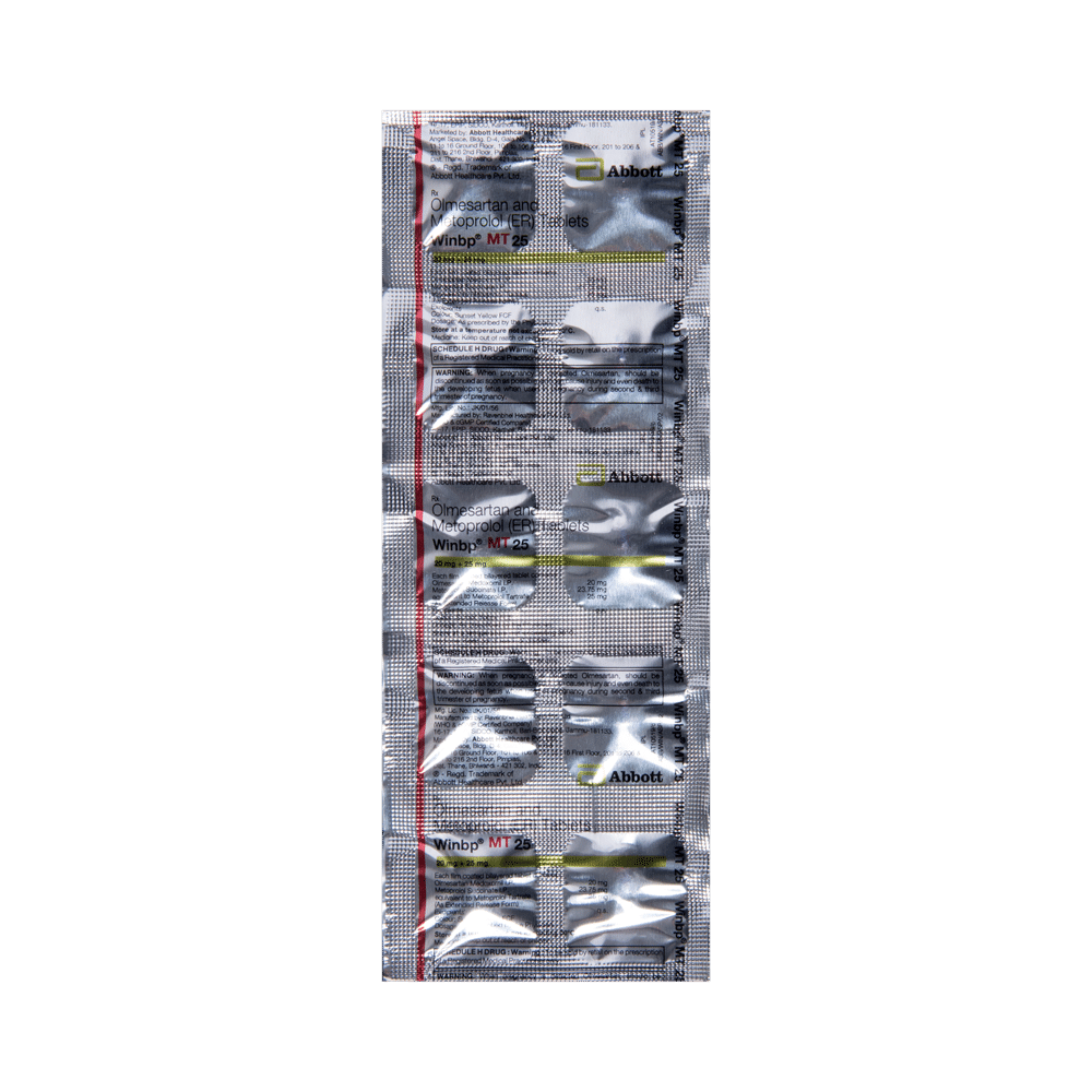 Winbp MT 25 Tablet ER - Image 4