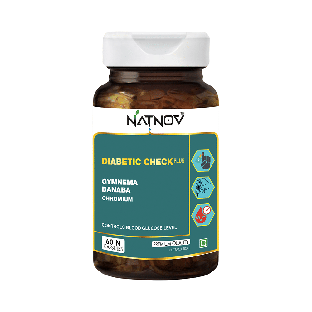 Natnov Nutrition Diabetic Check Plus Capsule