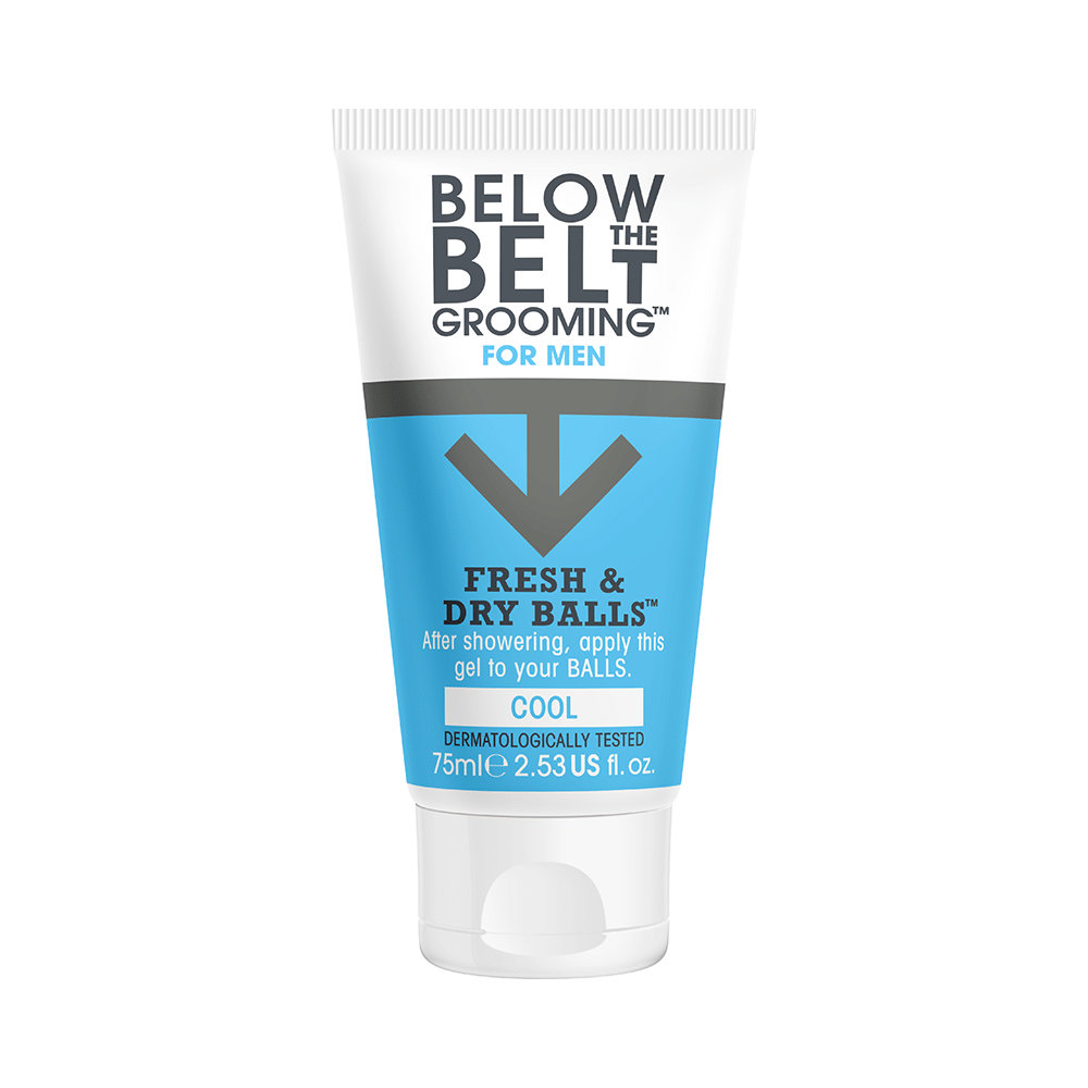 Below the Belt Grooming for Men Fresh and Dry Balls Gel Cool - Image 1