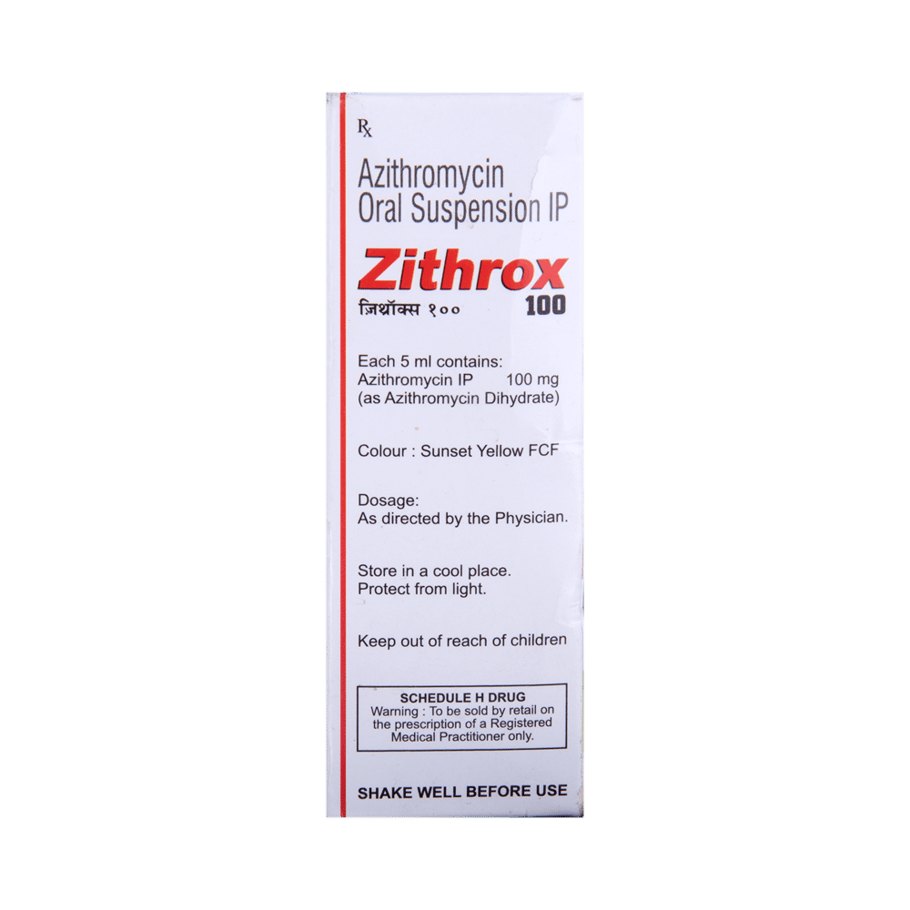 Zithrox 100 Rediuse Suspension - Image 3
