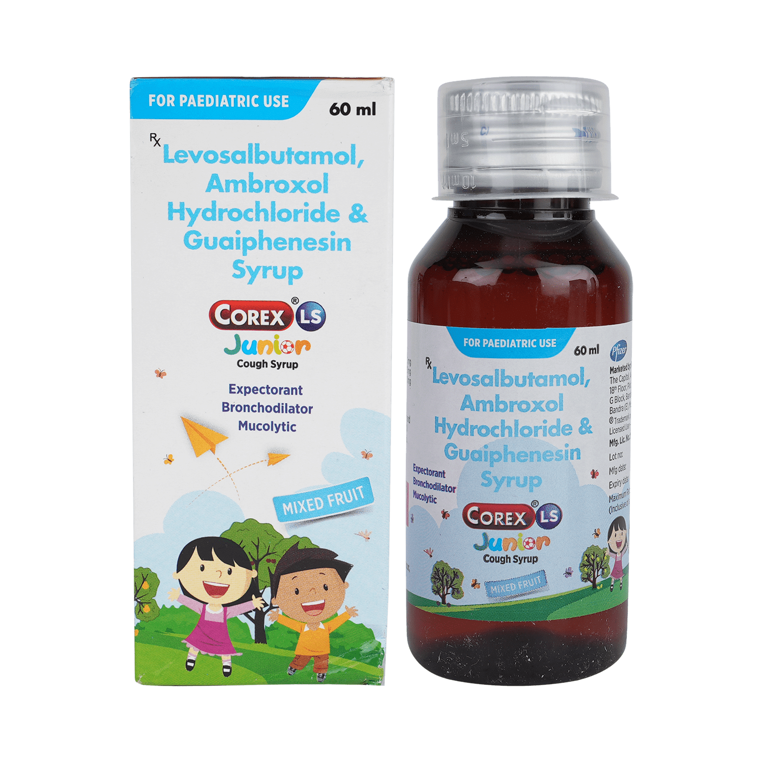 Corex LS Junior Syrup Mixed Fruit - Image 1
