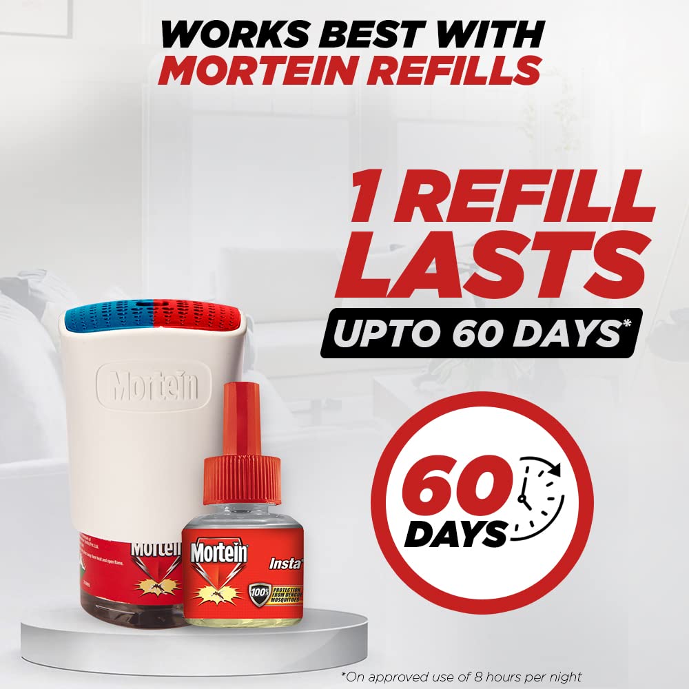 Mortein Smart Mosquito Repellent | Combo Pack of Machine + 1 Refill (45ml)  - Image 2