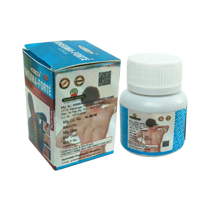 Green Herbs Rheuma-Forte Capsule - Image 2